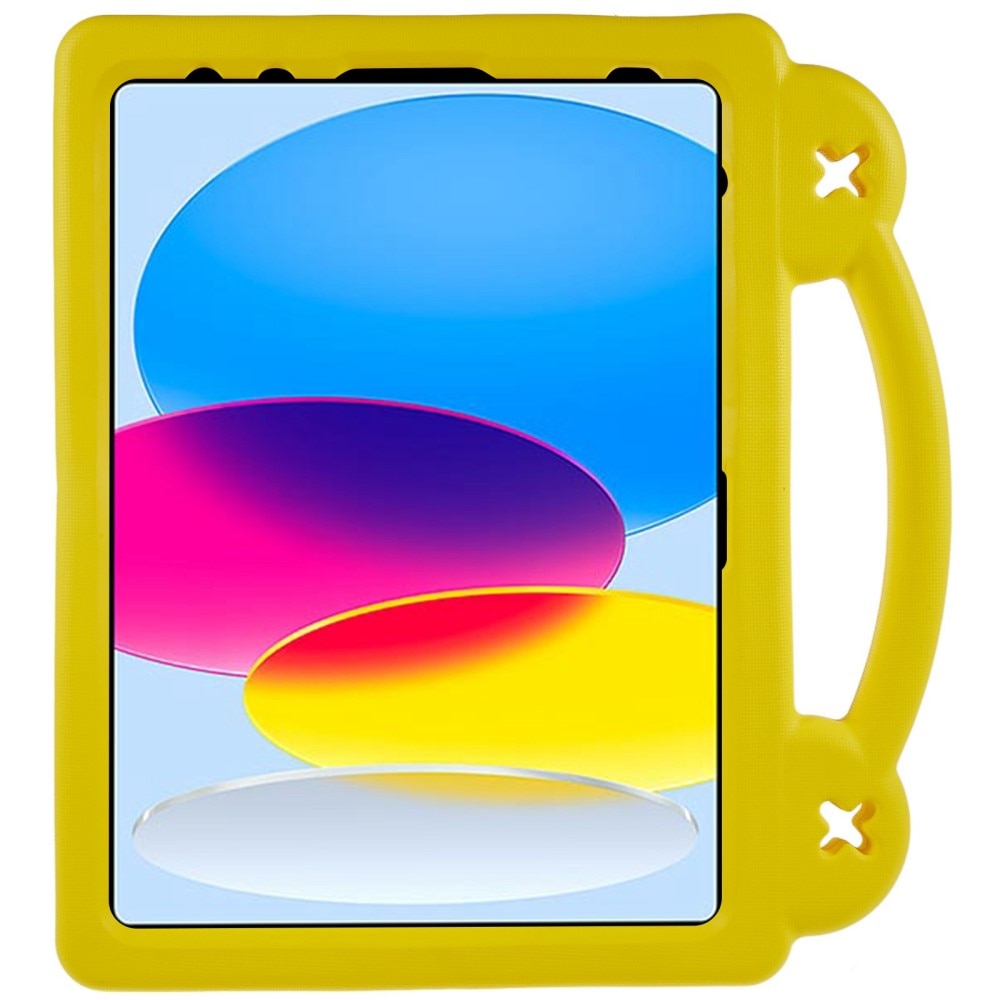 Stødsikker EVA Cover Kickstand iPad 10.9 10th Gen (2022) gul