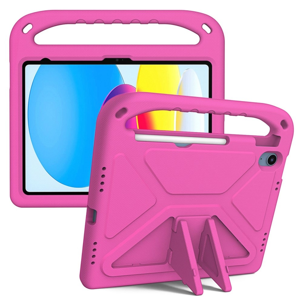 Etui EVA med håndtag til iPad 10.9 10th Gen (2022) lyserød