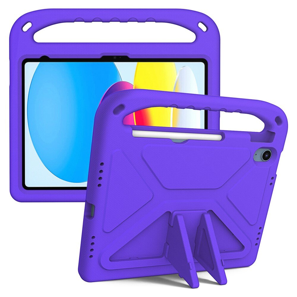 Etui EVA med håndtag til Apple iPad 10.9 10th Gen (2022) Lilla
