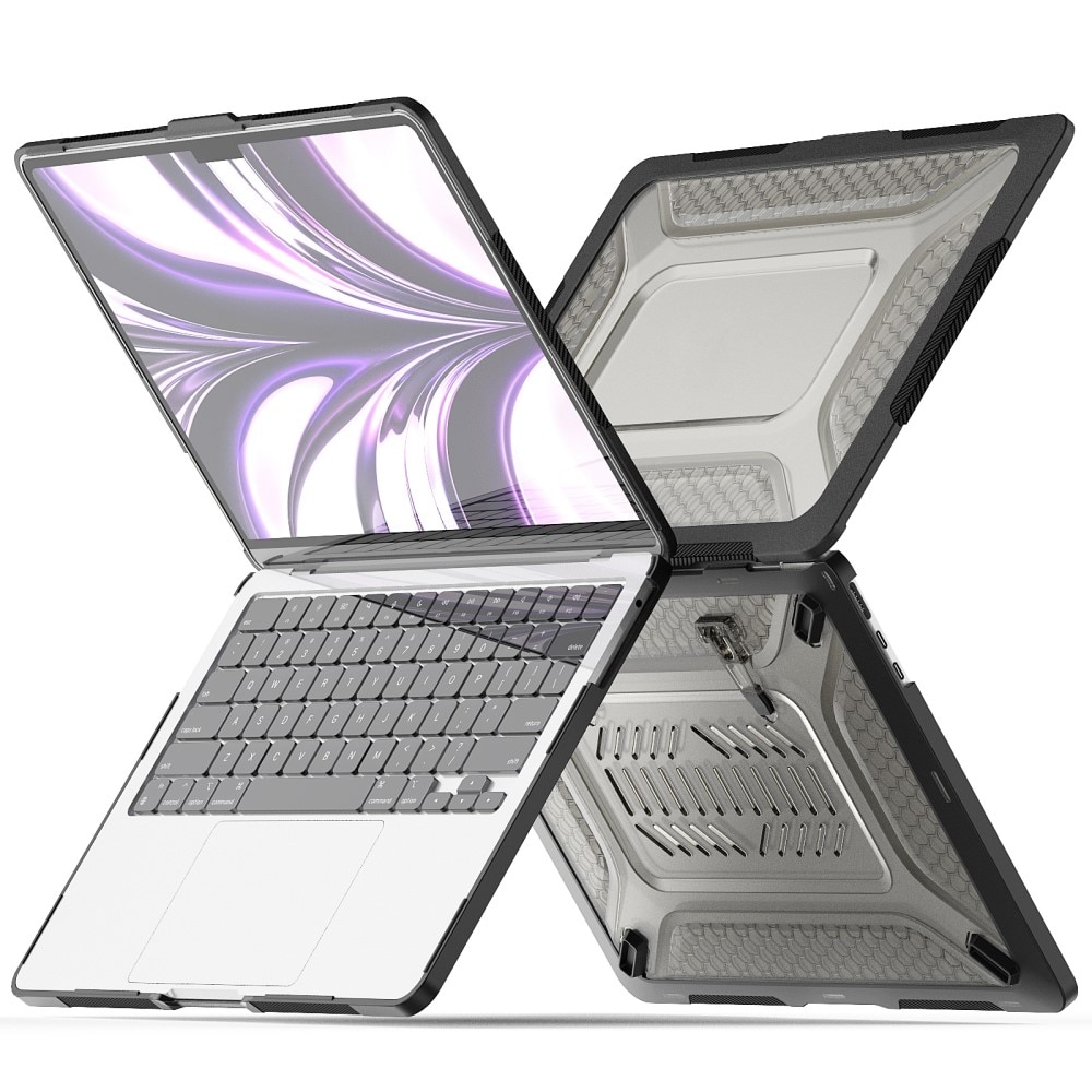 Hybridcover Kickstand MacBook Air 13 2022 sort
