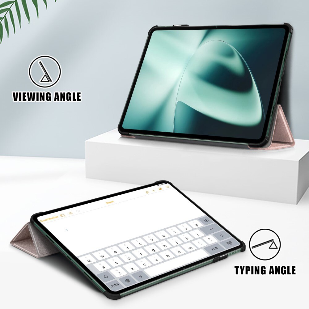 Etui Tri-fold  OnePlus Pad Rose guld