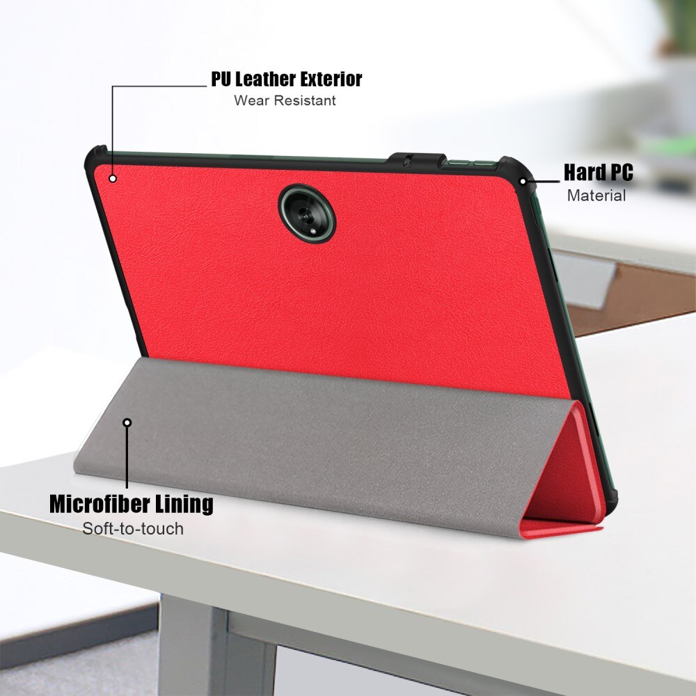 Etui Tri-fold  OnePlus Pad Rød