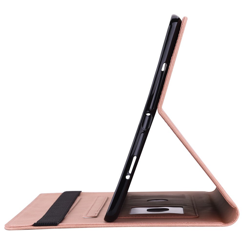 Læderetui Sommerfugle Xiaomi Pad 6 Lyserød