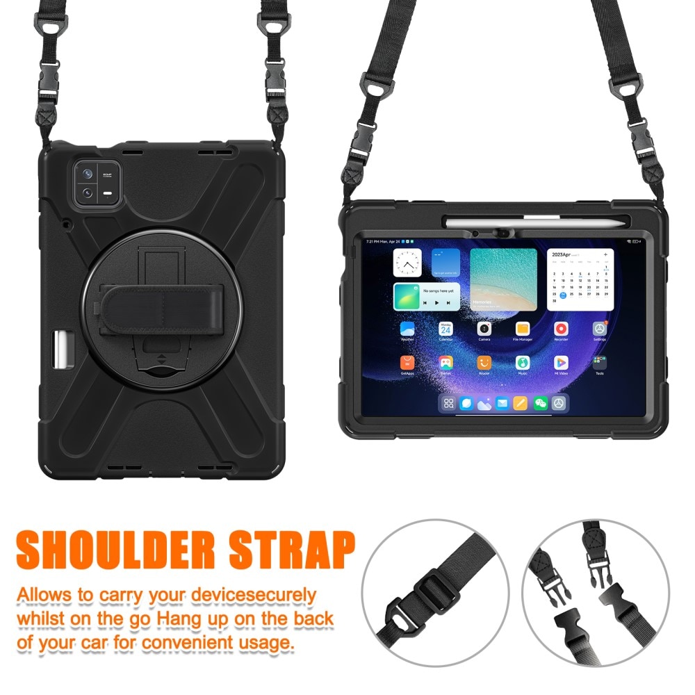 Stødsikker Hybridcover Xiaomi Pad 6 Pro sort