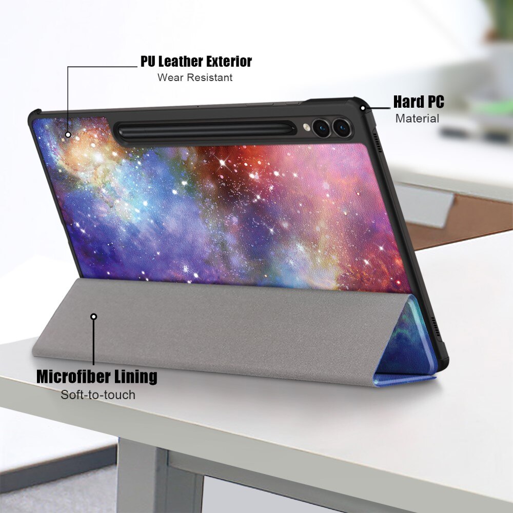 Samsung Galaxy Tab S9 Plus Etui Tri-fold, rum