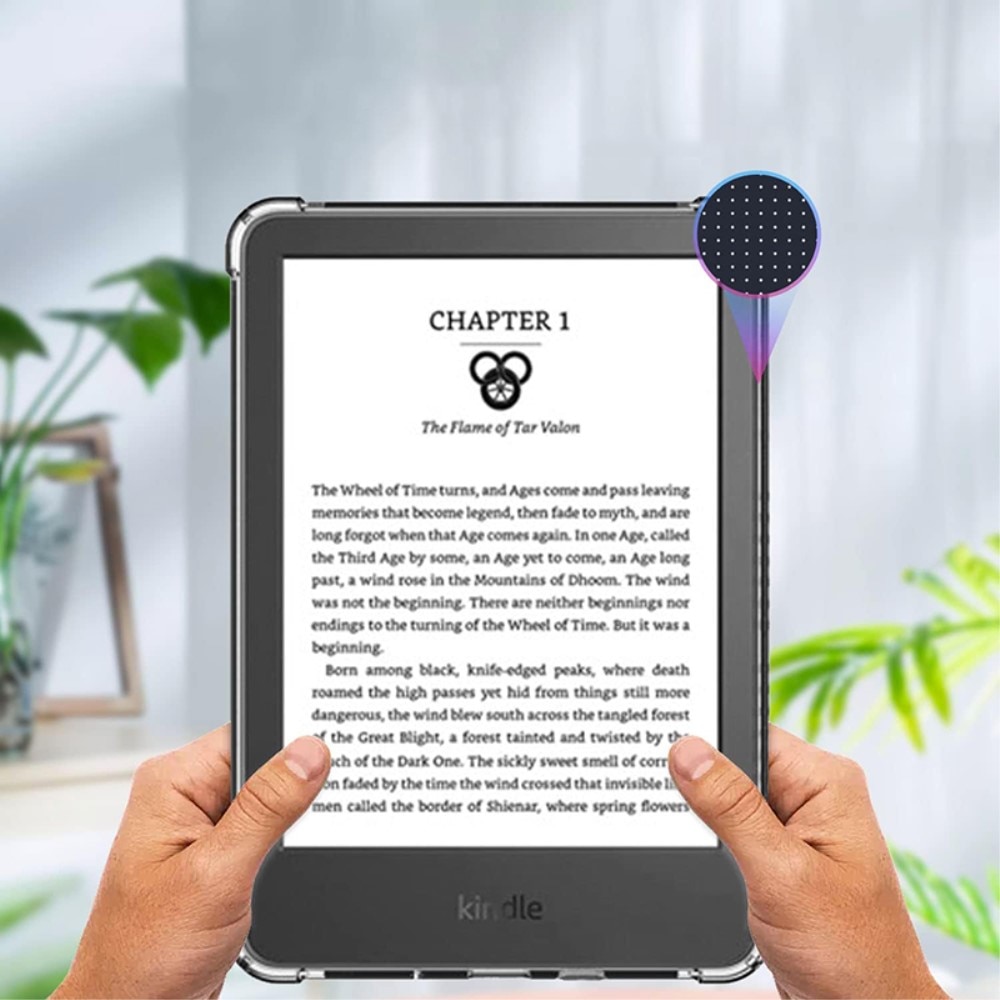 Cover Amazon Kindle 6" (2022) gennemsigtig