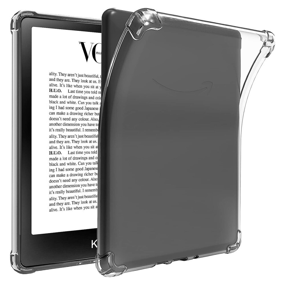 Cover Amazon Kindle Paperwhite Signature Edition (2023) gennemsigtig