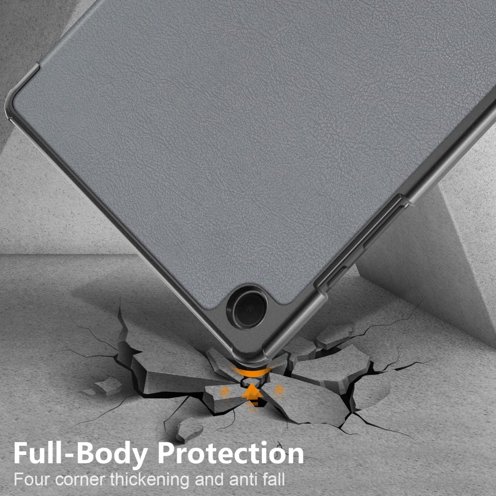 Samsung Galaxy Tab A9 Plus Etui Tri-fold grå