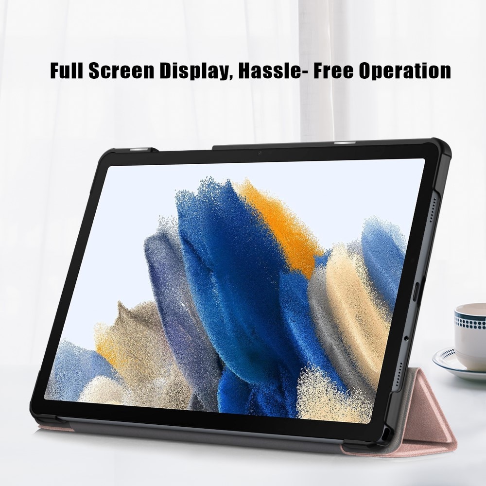 Samsung Galaxy Tab A9 Plus Etui Tri-fold rose guld