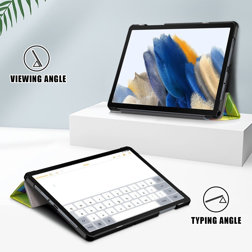 Etui Tri-fold Samsung Galaxy Tab A9 Plus Flerfarvet/mønster