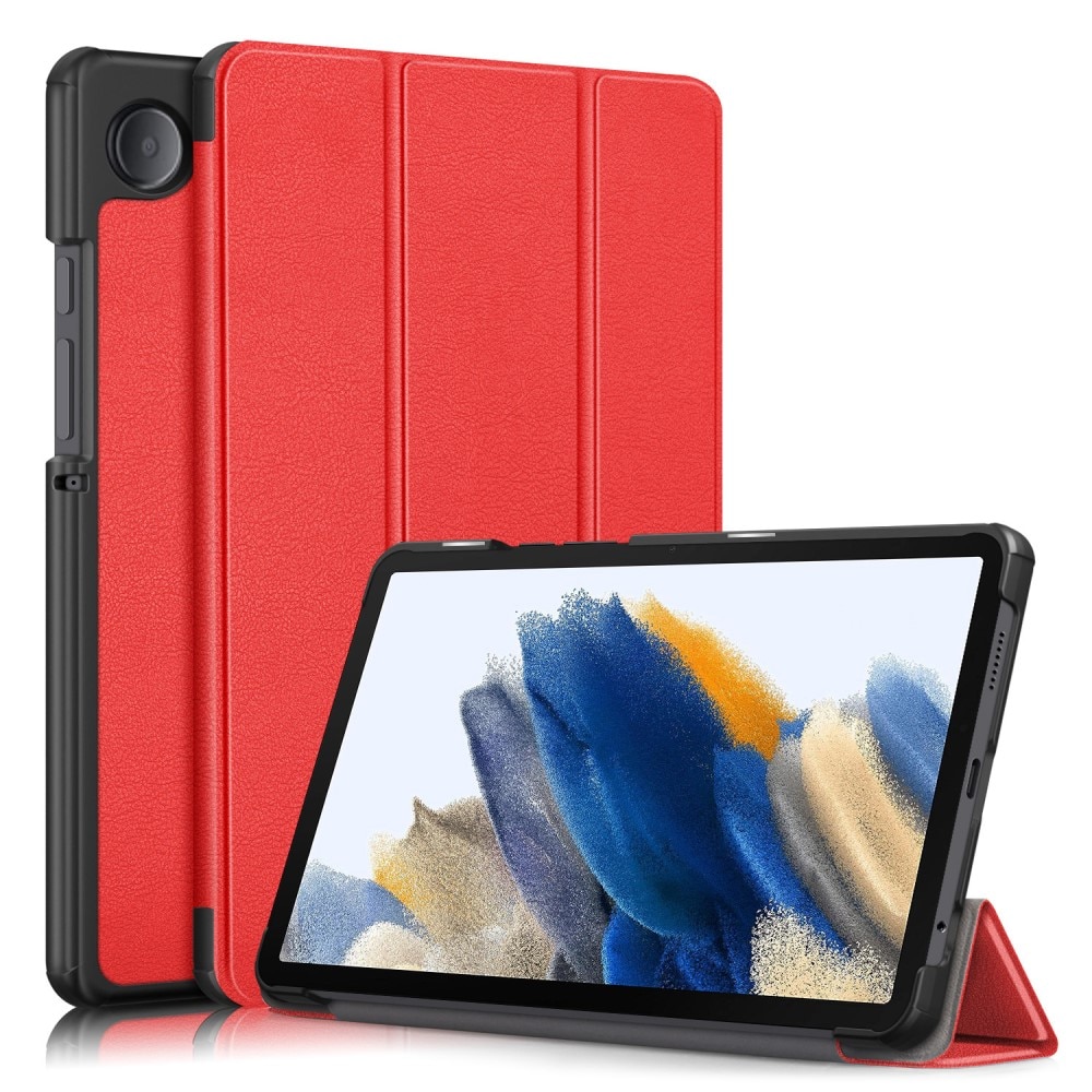 Samsung Galaxy Tab A9 Etui Tri-fold rød