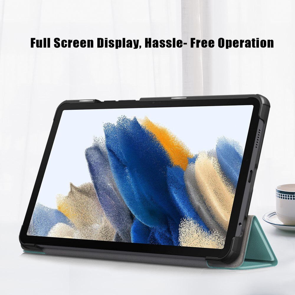 Samsung Galaxy Tab A9 Etui Tri-fold grøn