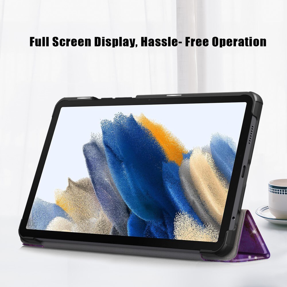 Samsung Galaxy Tab A9 Etui Tri-fold rum