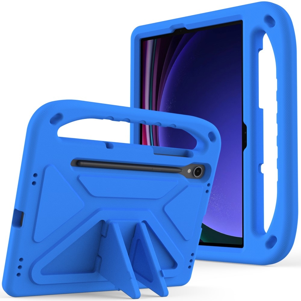 Etui EVA med håndtag til Samsung Galaxy Tab S9 blå
