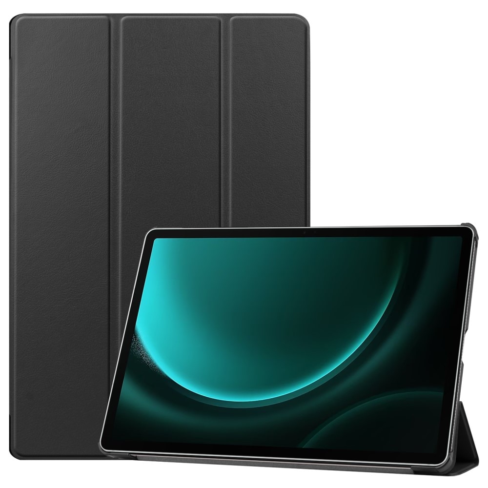 Samsung Galaxy Tab S9 FE Plus Etui Tri-fold sort