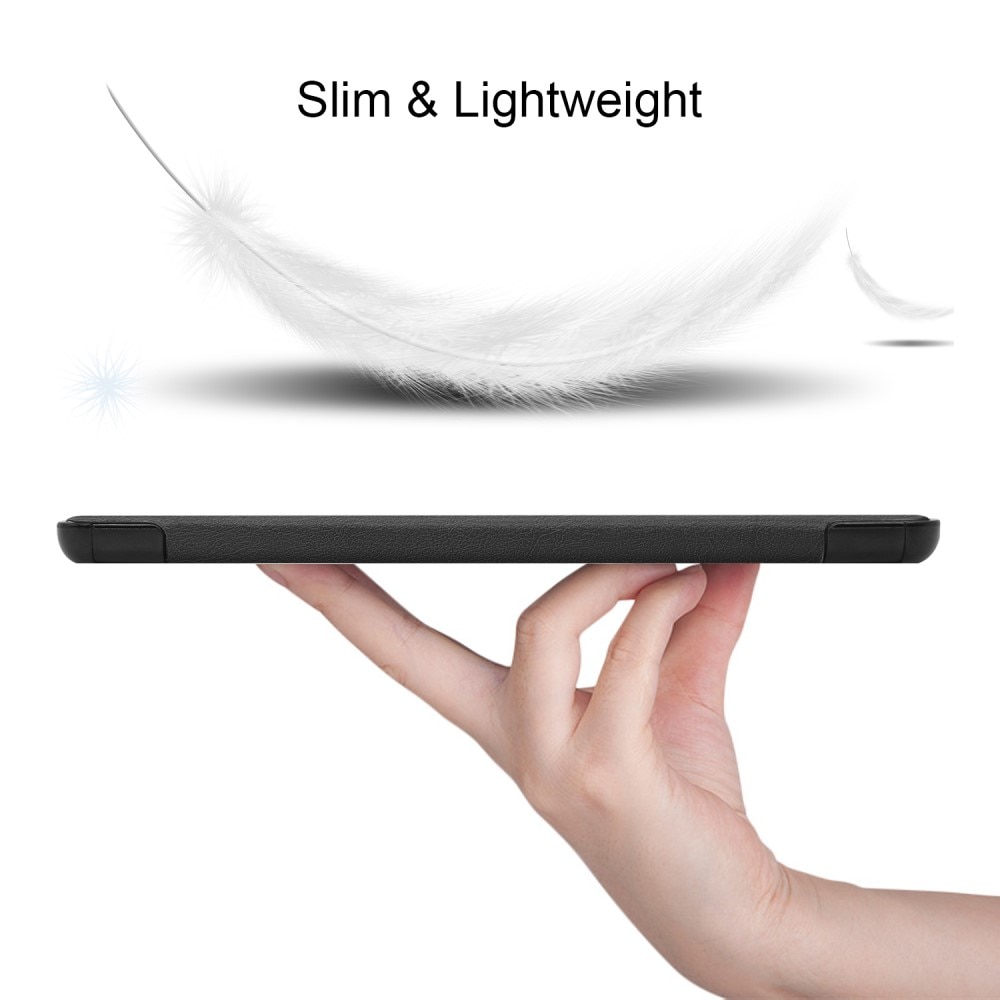 Samsung Galaxy Tab S9 FE Plus Etui Tri-fold sort