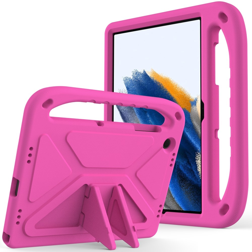 Etui EVA med håndtag til Samsung Galaxy Tab A9 Plus lyserød