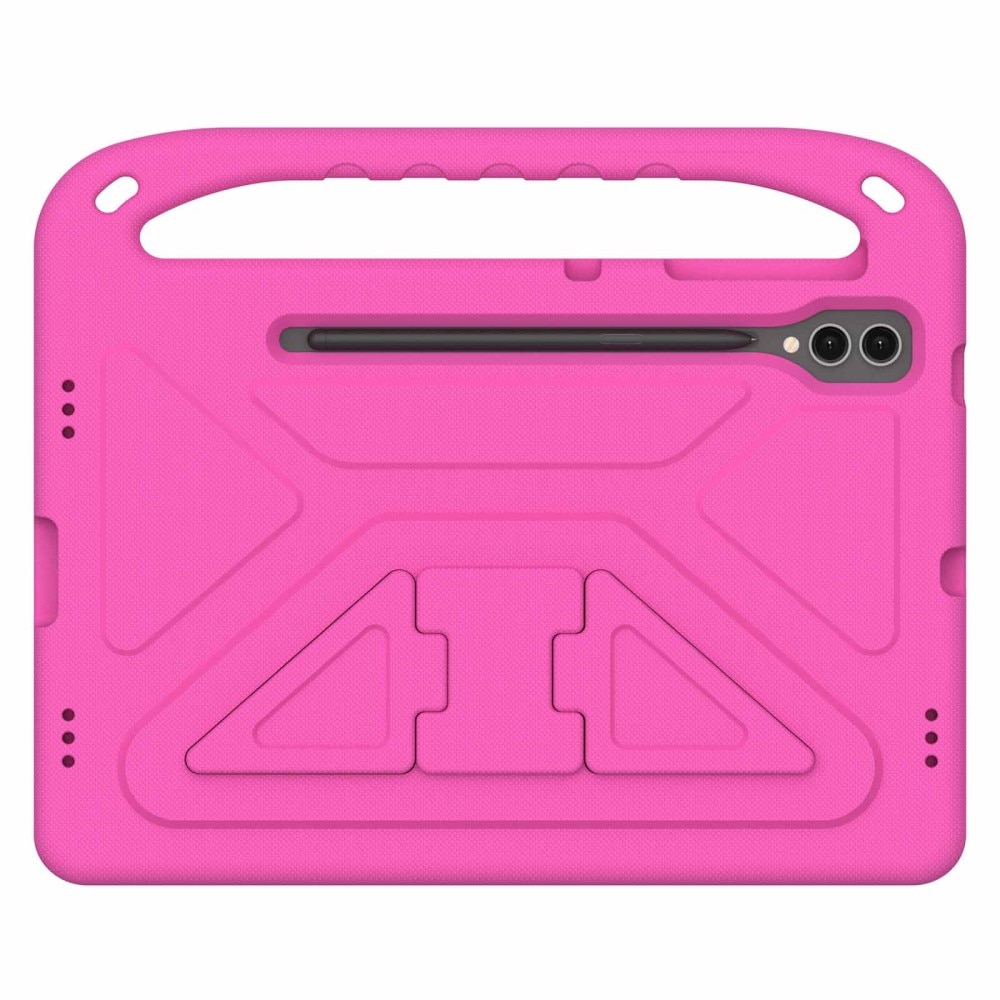 Etui EVA med håndtag til Samsung Galaxy Tab S9 FE Plus lyserød
