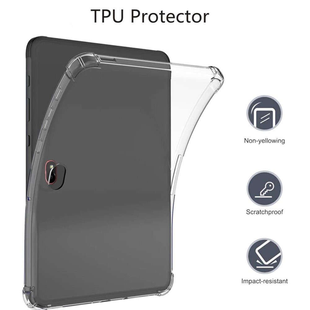 Stødsikker Cover TPU Samsung Galaxy Tab Active4 Pro gennemsigtig