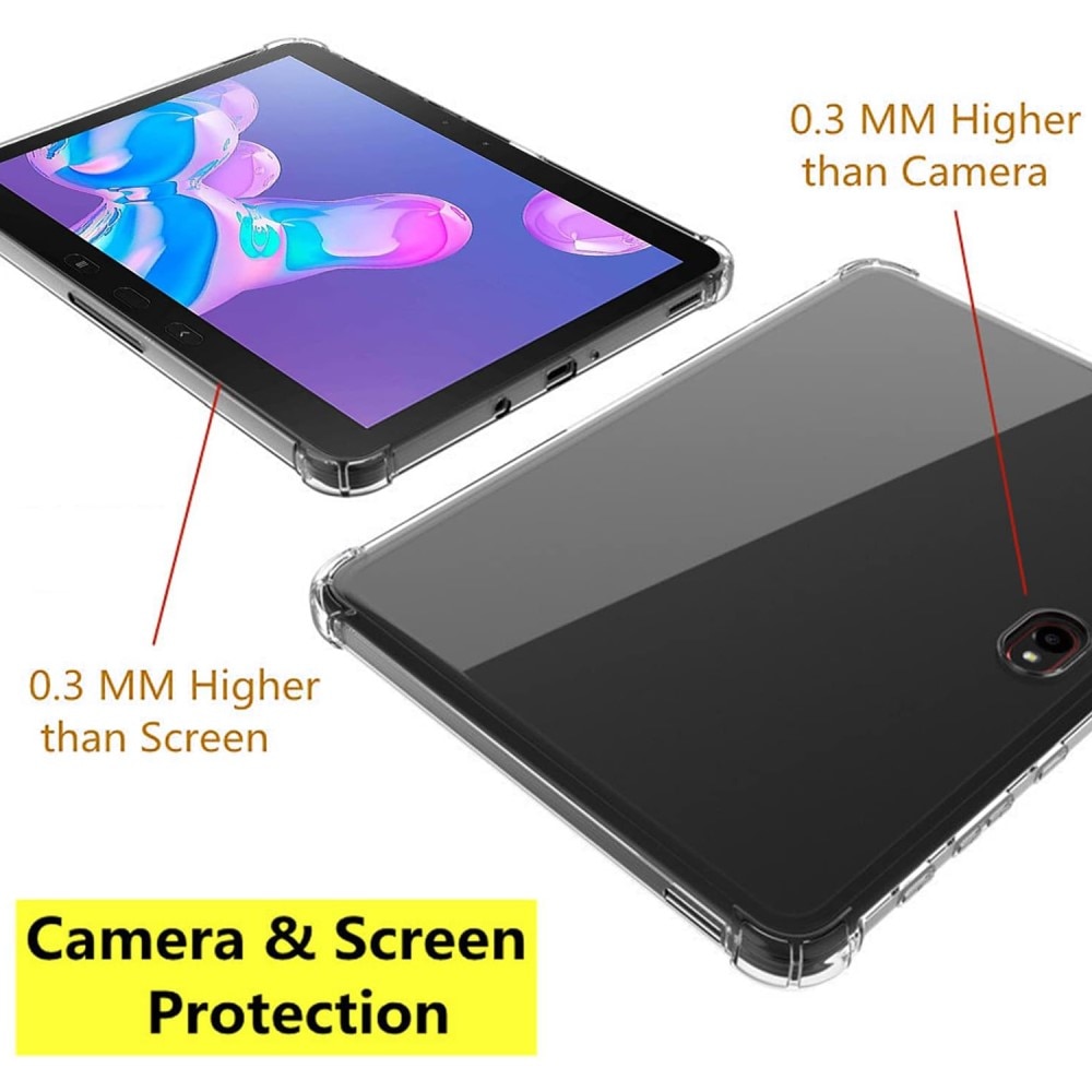 Stødsikker Cover TPU Samsung Galaxy Tab Active4 Pro gennemsigtig