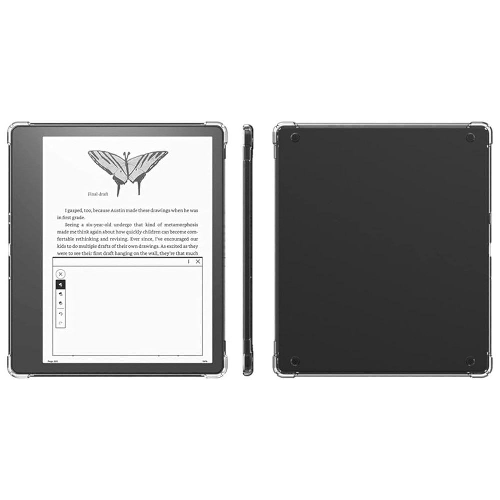 Cover Amazon Kindle Scribe gennemsigtig