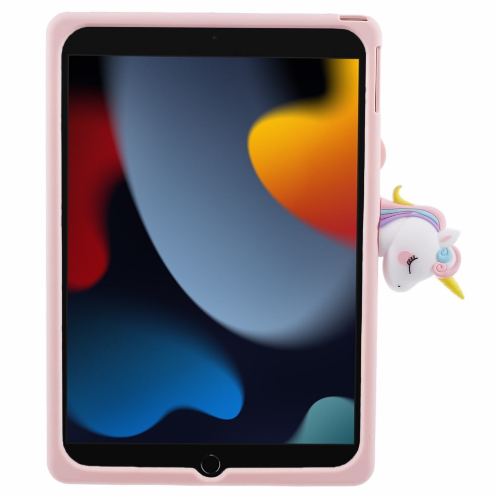 Cover Enhjørning Stand iPad Air 10.5 3rd Gen (2019) lyserød