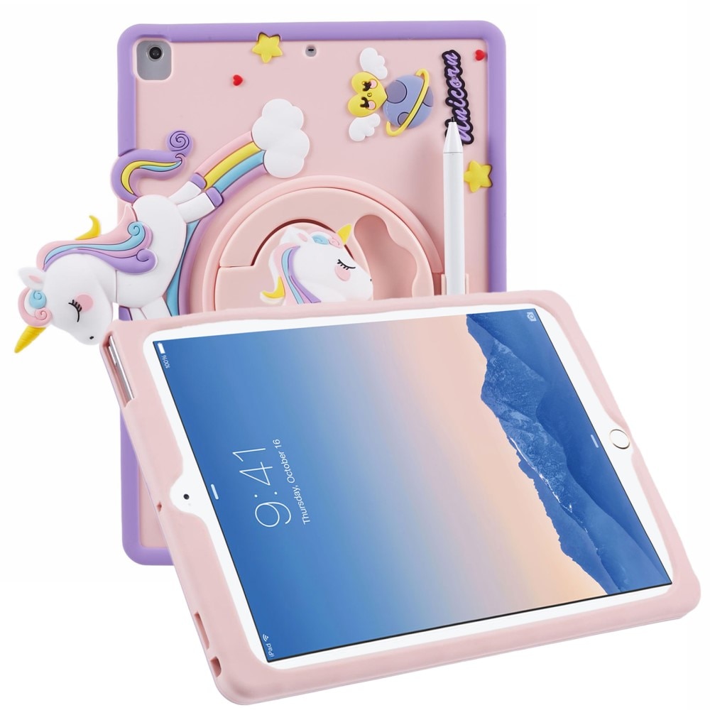 Cover Enhjørning Stand iPad Air 2 9.7 (2014) lyserød