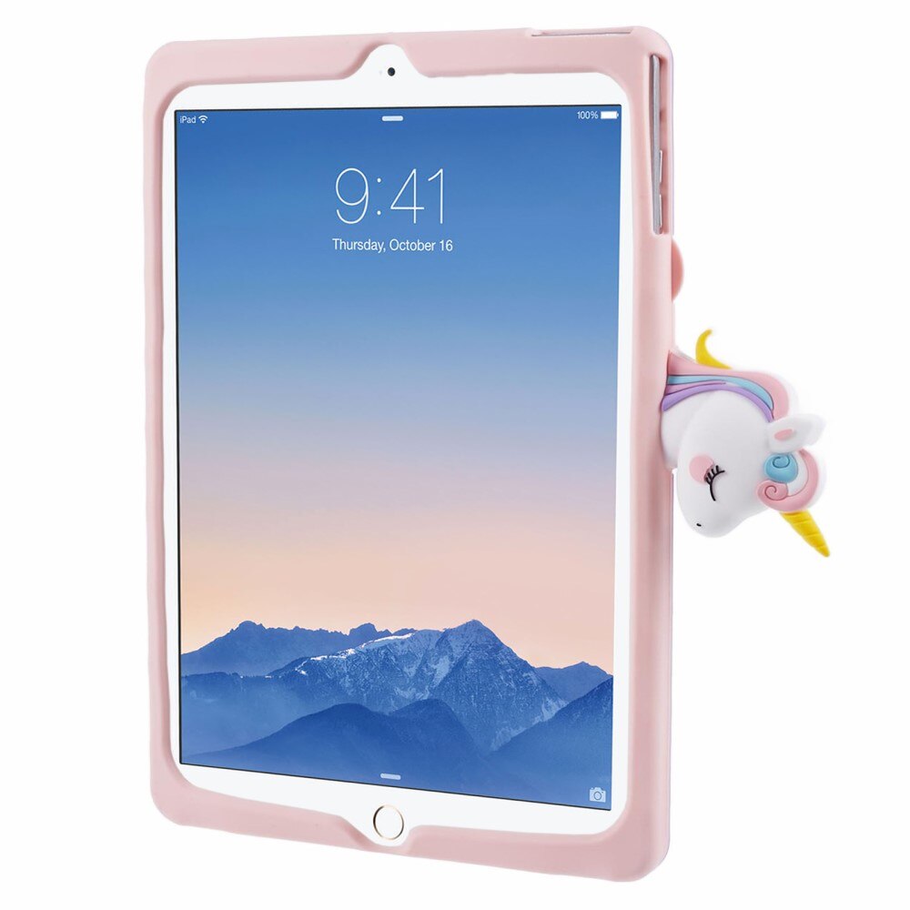 Cover Enhjørning Stand iPad Air 2 9.7 (2014) lyserød