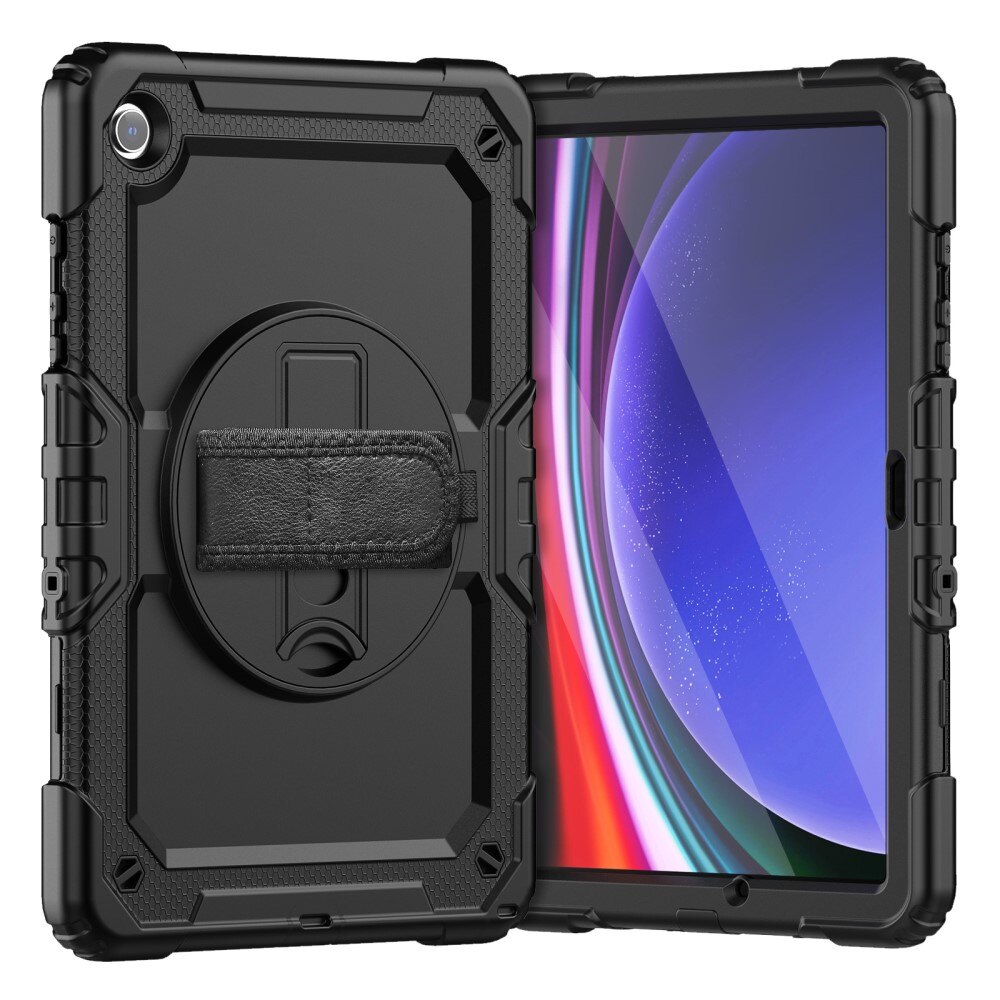 Stødsikker Full Protection Hybridcover Samsung Galaxy Tab A9 Plus sort