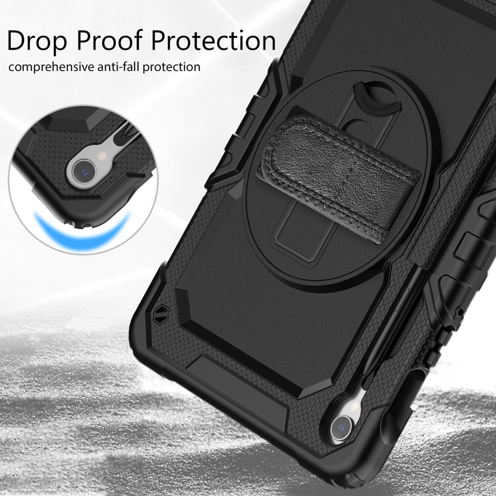 Stødsikker Full Protection Hybridcover Samsung Galaxy Tab S9 FE sort