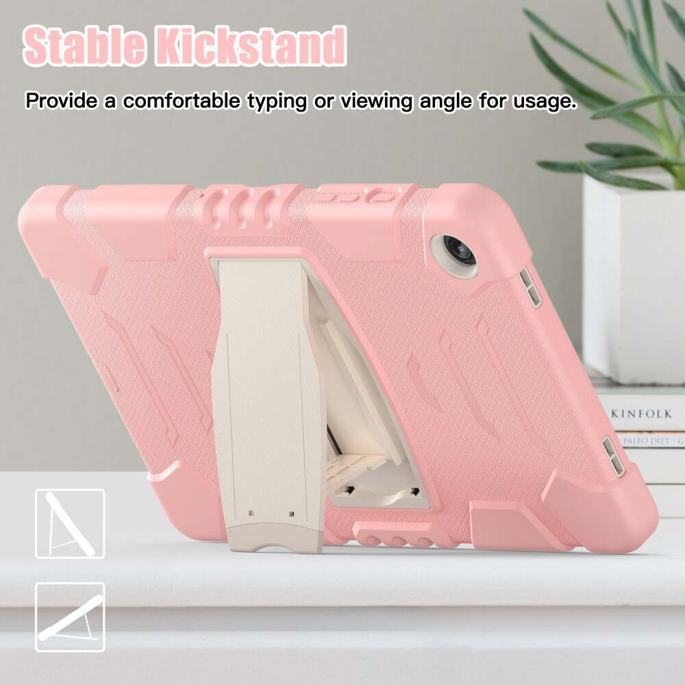 Stødsikker Hybridcover Kickstand Samsung Galaxy Tab A9 Plus lyserød