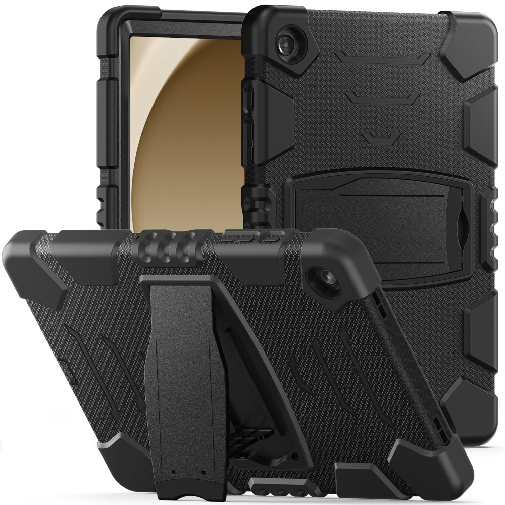 Stødsikker Hybridcover Kickstand Samsung Galaxy Tab A9 Plus sort