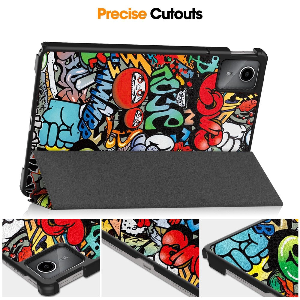 Lenovo Tab M11 Etui Tri-fold - Graffiti