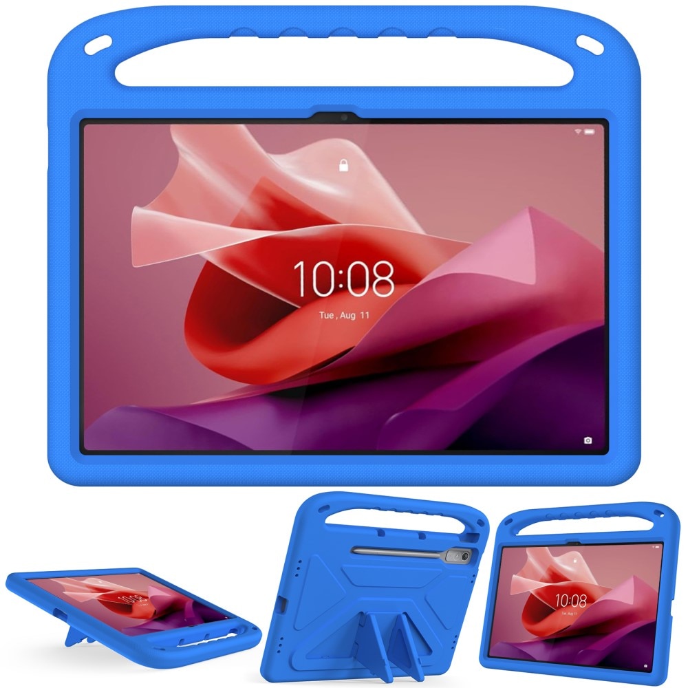 Etui EVA med håndtag til Lenovo Tab P12 blå