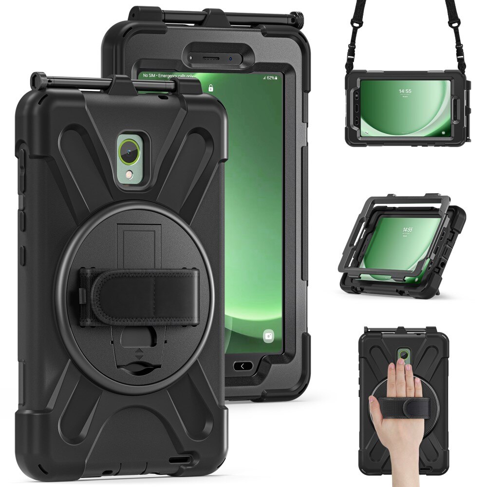 Stødsikker Hybridcover Samsung Galaxy Tab Active5 sort