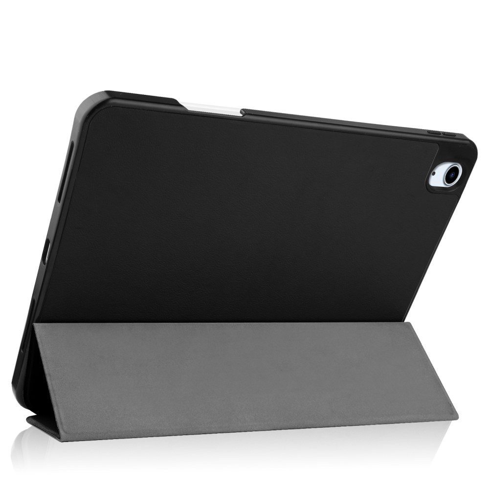 iPad Air 11 6th Gen (2024) Etui Tri-fold med Pencil-holder sort