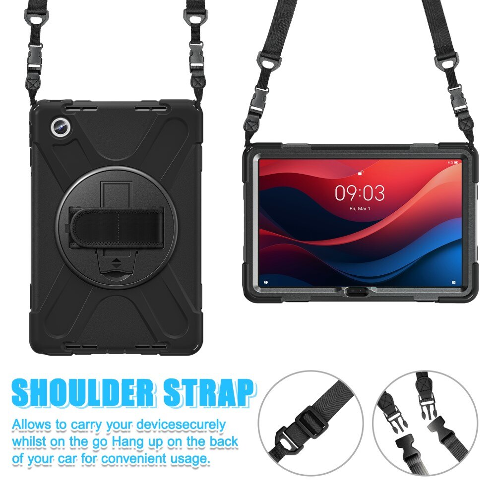 Stødsikker Hybridcover Lenovo Tab M11 sort