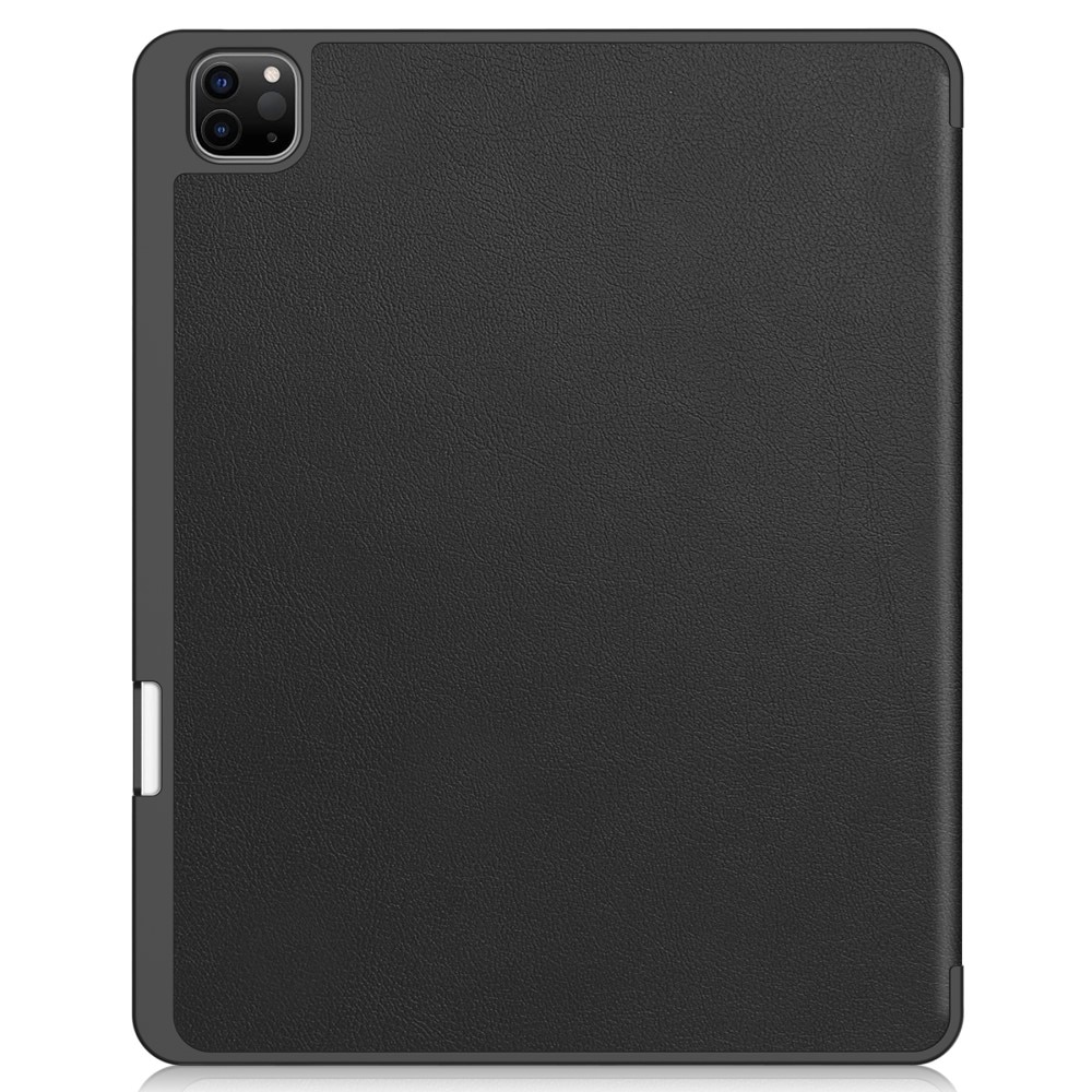 iPad Air 13 (2024) Etui Tri-fold med Pencil-holder sort