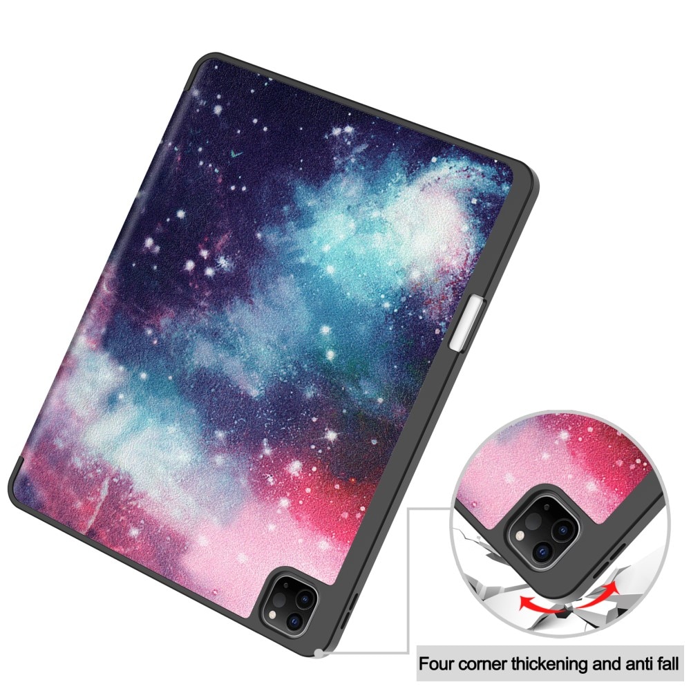 iPad Air 13 (2024) Etui Tri-fold rum