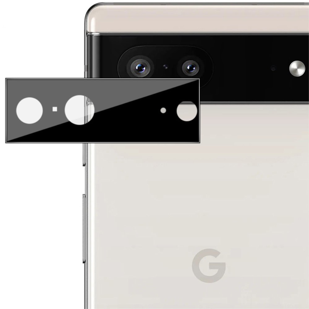 Hærdet Glas Linsebeskytter Google Pixel 7 sort