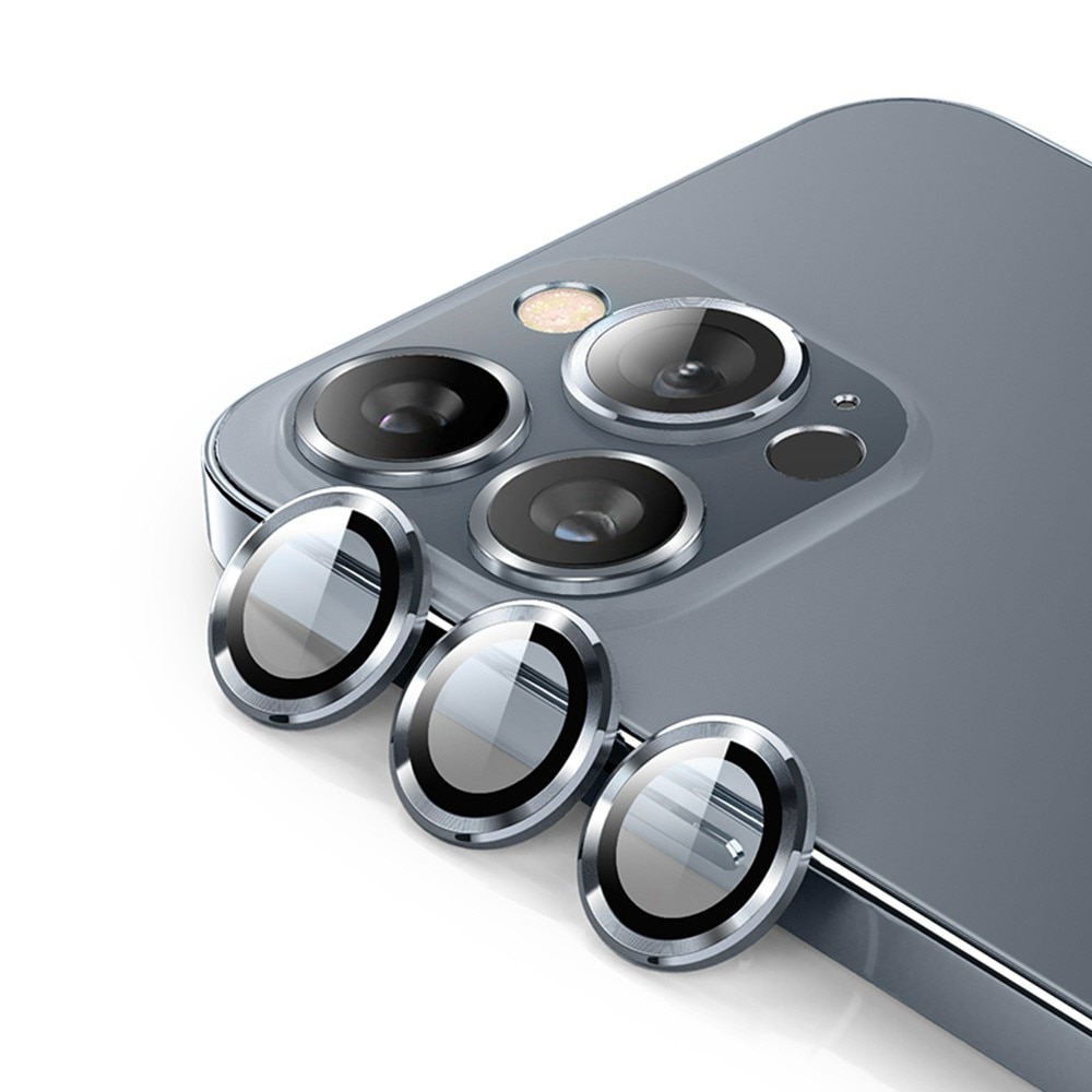 Linsebeskytter Aluminium iPhone 14 Pro/14 Pro Max grå