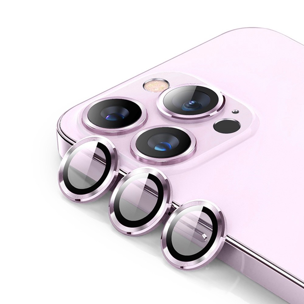 Linsebeskytter Aluminium iPhone 14 Pro/14 Pro Max lila