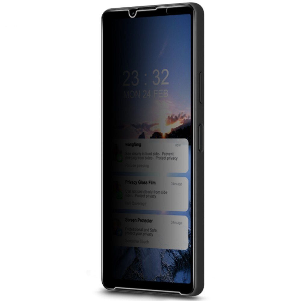 Full-fit Privacy Skærmbeskytter Sony Xperia 10 IV