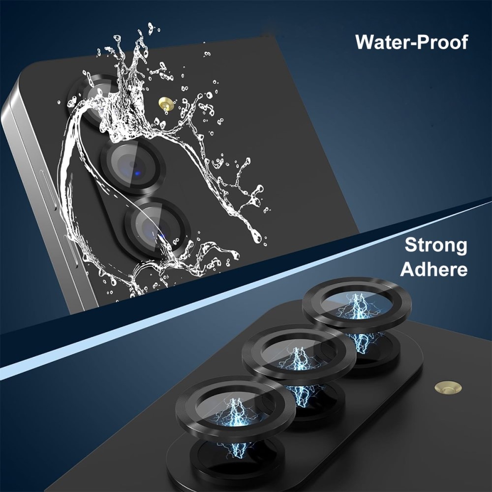 Linsebeskytter Aluminium Samsung Galaxy Z Fold 7 Sort