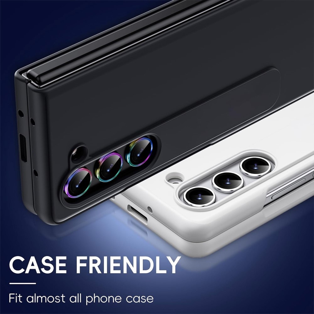 Linsebeskytter Aluminium Samsung Galaxy Z Fold 7 Sort