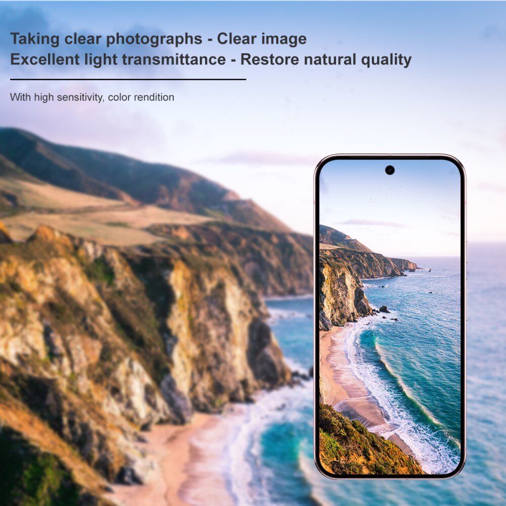 Hærdet Glas Kamerabeskyttelse Google Pixel 10 Pro XL gennemsigtig