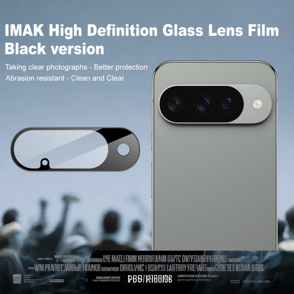 Hærdet Glas Linsebeskytter Google Pixel 10 Sort