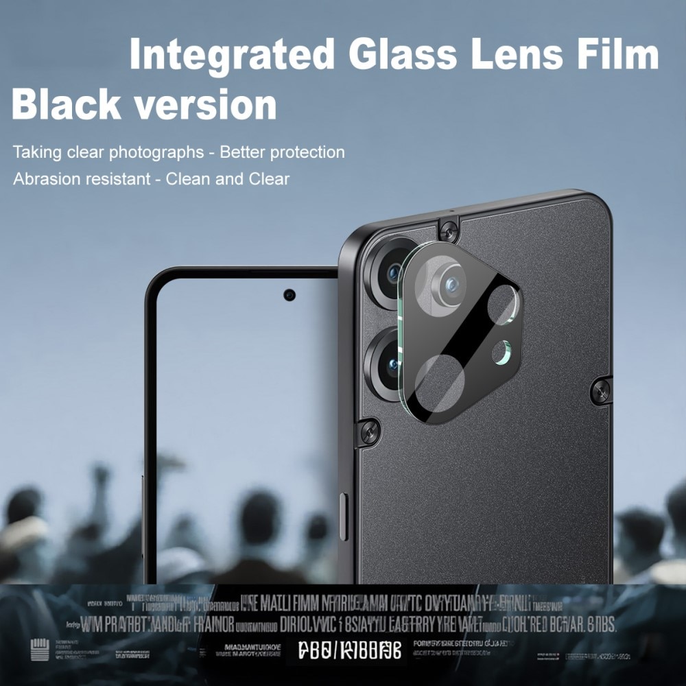 Hærdet Glas Linsebeskytter Nothing CMF Phone 2 Pro Sort