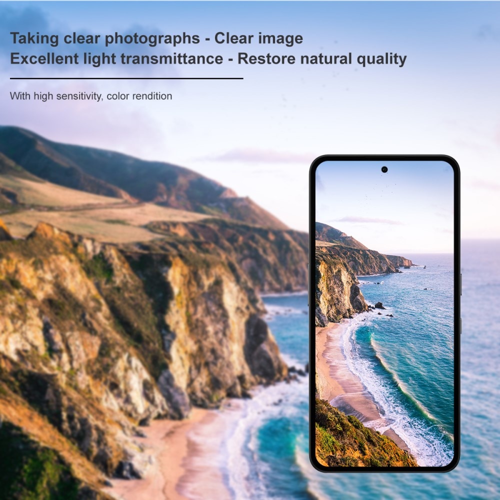 Hærdet Glas Linsebeskytter Nothing CMF Phone 2 Pro Sort