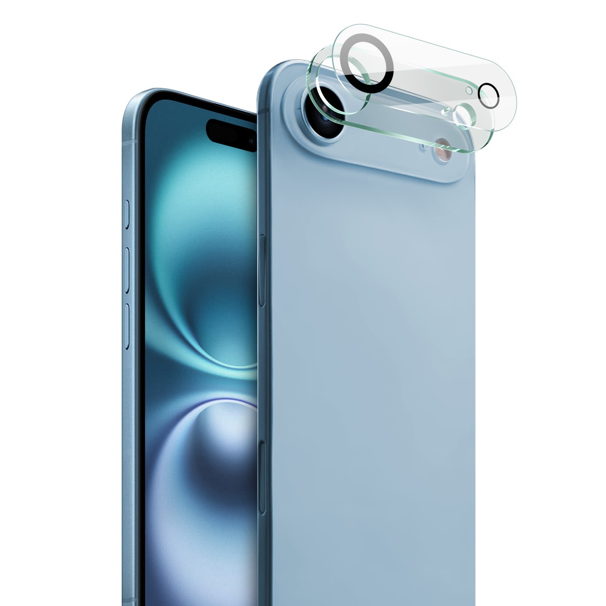 Hærdet Glas Linsebeskytter iPhone 17 Air Gennemsigtig